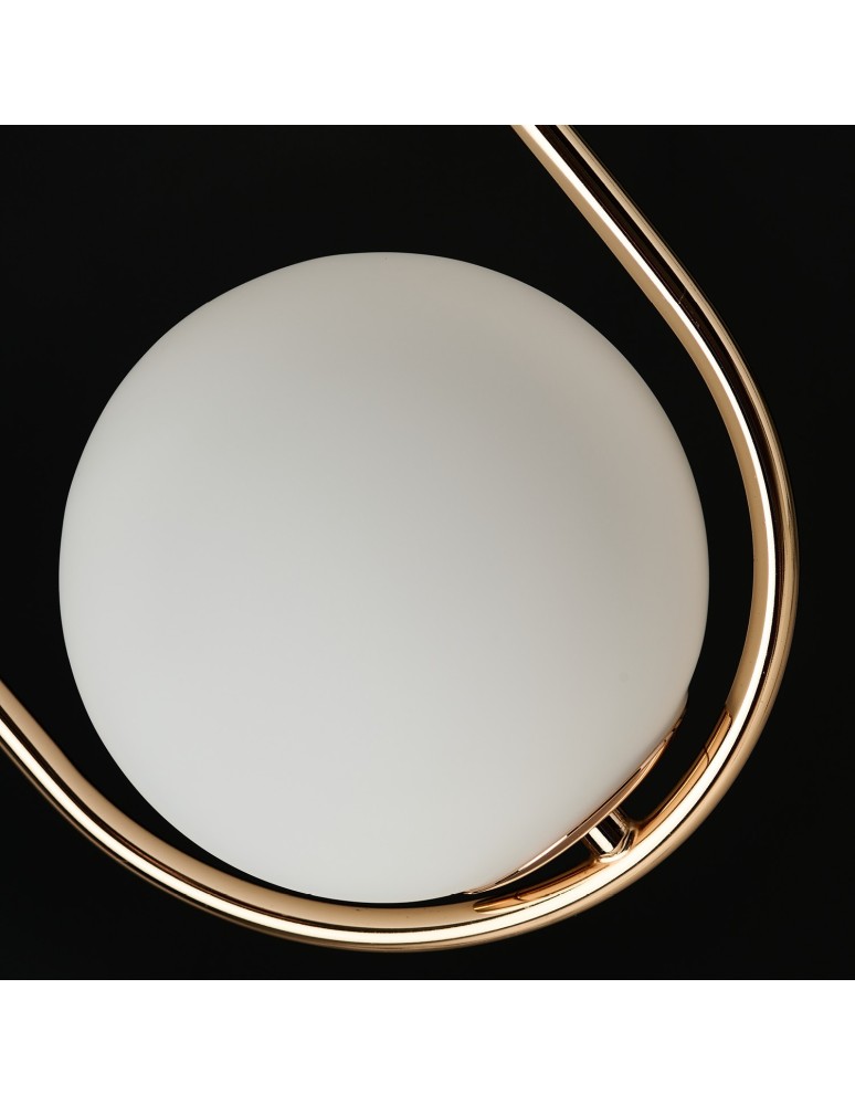Lampy wiszące kule - Azzardo COCO 1 PENDANT Lampa Wisząca AZ4981 - produkt kolory-swiatla.pl 6