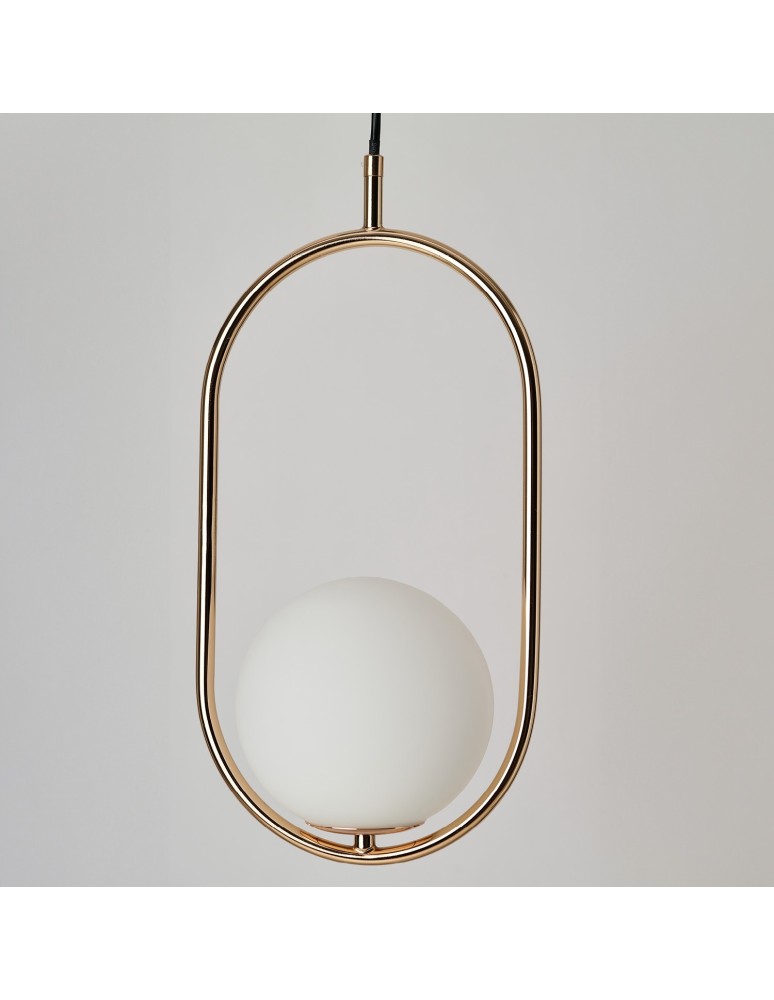 Lampy wiszące kule - Azzardo COCO 1 PENDANT Lampa Wisząca AZ4981 - produkt kolory-swiatla.pl 7