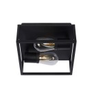 Hermetic plafonds - Lucide CARLYN Ceiling 2xE14 black 27100/02/30 - product 3