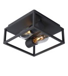 Hermetic plafonds - Lucide CARLYN Ceiling 2xE14 black 27100/02/30 - product 5