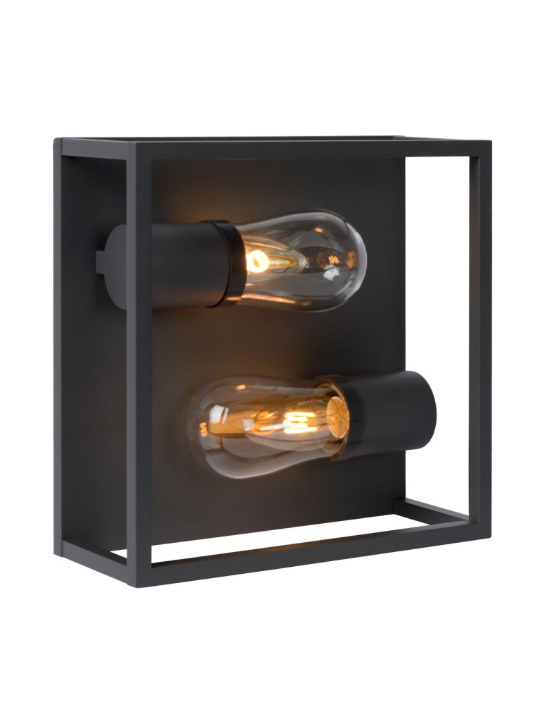 Hermetic plafonds - Lucide CARLYN Ceiling 2xE14 black 27100/02/30 - product kolory-swiatla.pl 7