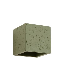 Sollux Kinkiet QUAD beton zielona oliwka SL.1843