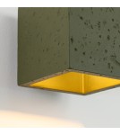 Sollux Kinkiet QUAD beton zielona oliwka SL.1843