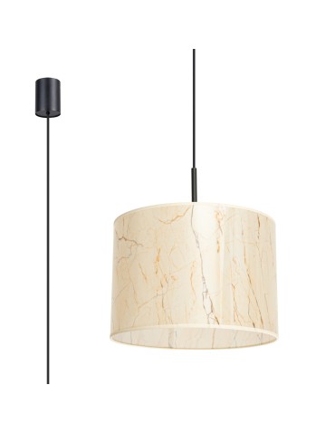 Sollux Lampa wisząca NEVIA marmur SL.1850
