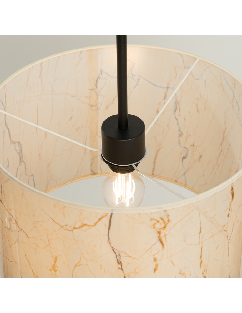 Sollux Lampa wisząca NEVIA marmur SL.1850