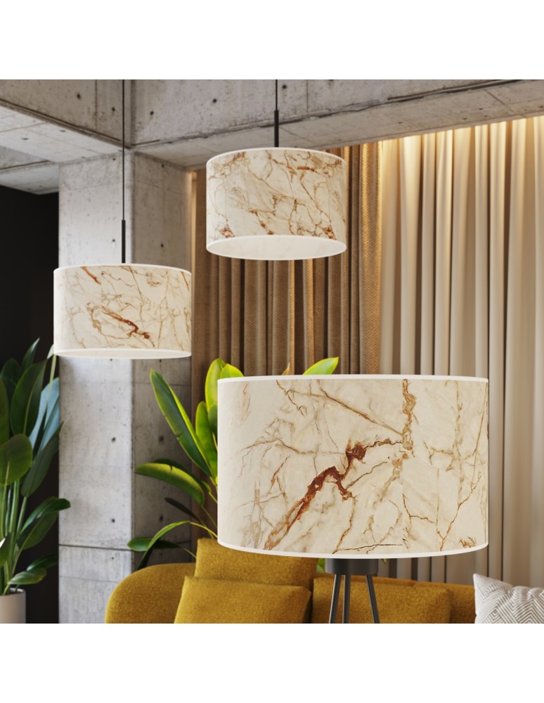 Sollux Lampa wisząca NEVIA marmur SL.1850