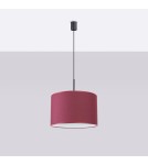 Sollux Lampa wisząca NEVIA burgund SL.1852