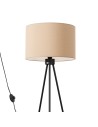 View Sollux Lampa podłogowa NEVIA taupe SL.1853