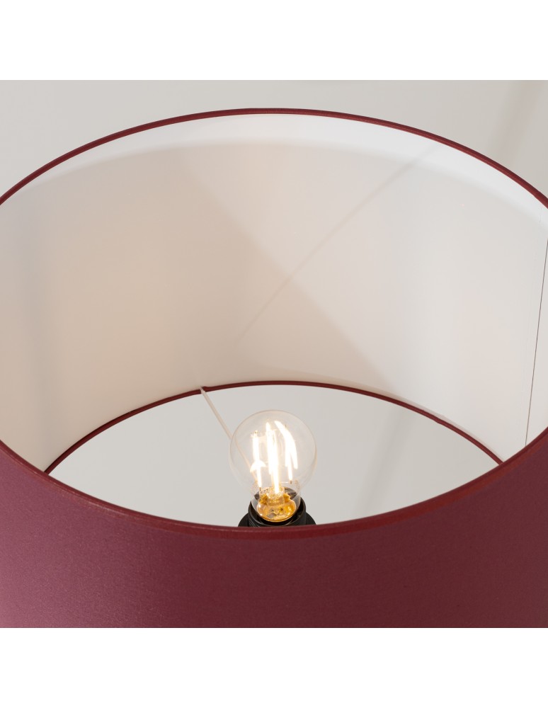 Sollux Lampa podłogowa NEVIA burgund SL.1856