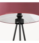 Sollux Lampa podłogowa NEVIA burgund SL.1856