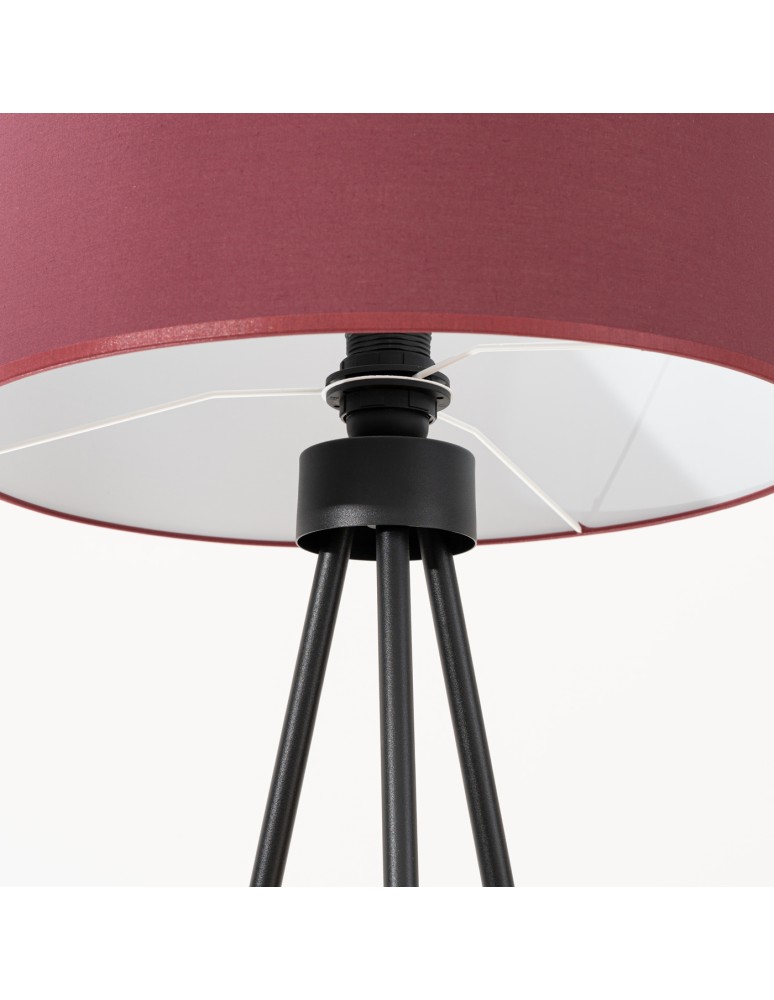 Sollux Lampa podłogowa NEVIA burgund SL.1856