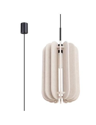 Sollux Lampa wisząca MULA 27 beżowa SL.1857