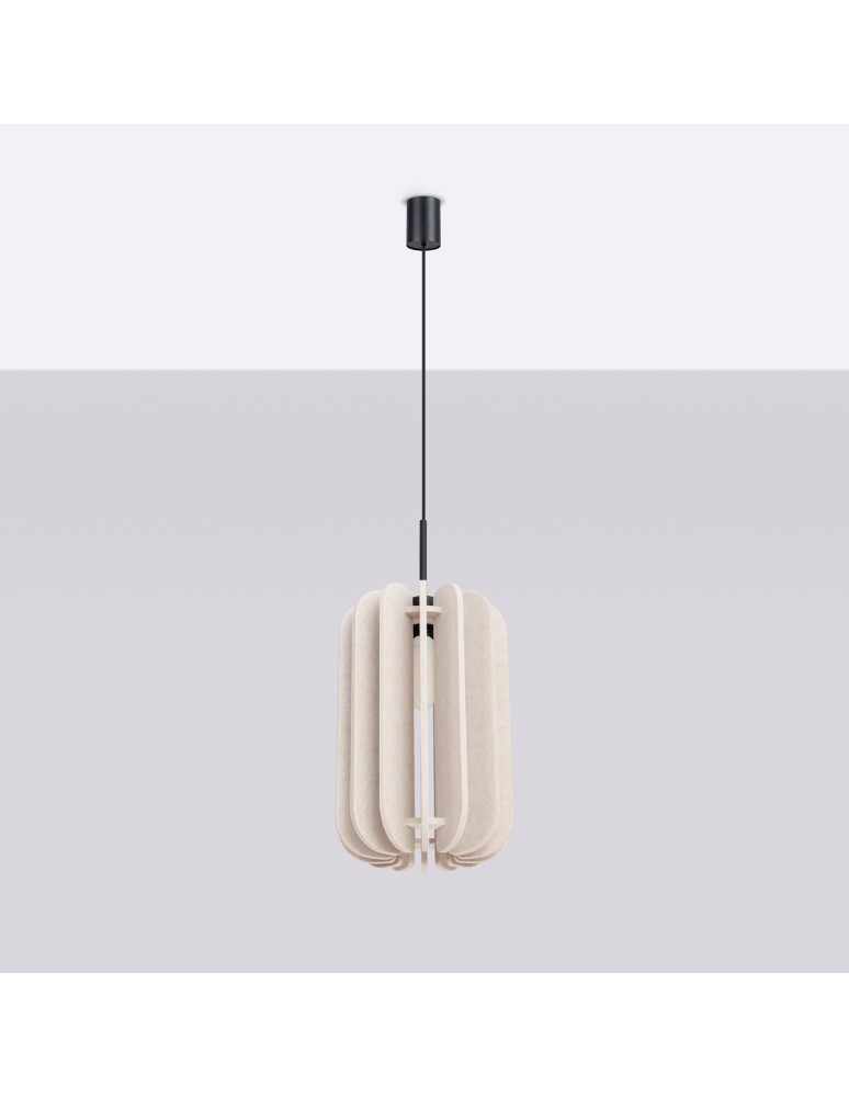 Sollux Lampa wisząca MULA 27 beżowa SL.1857