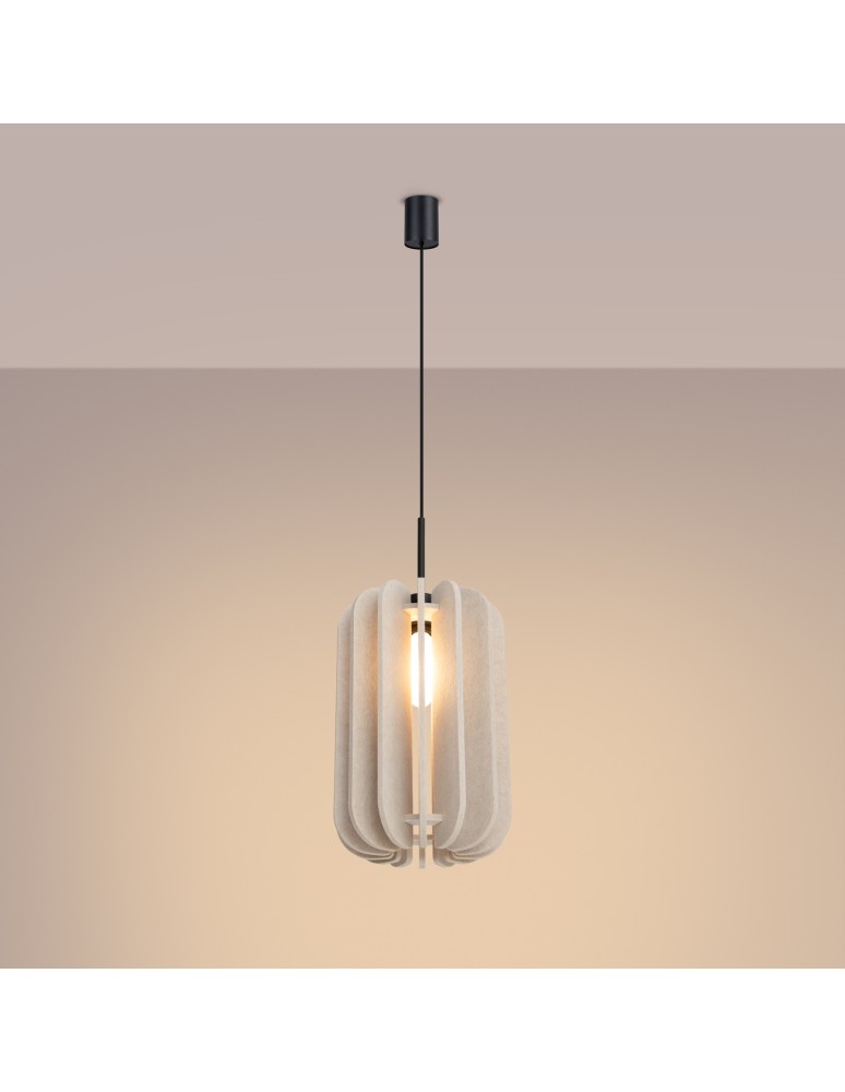 Sollux Lampa wisząca MULA 27 beżowa SL.1857