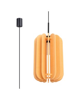 Sollux Lampa wisząca MULA 27 żółta SL.1858