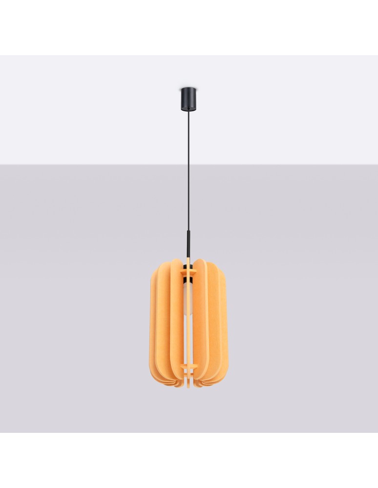 Sollux Lampa wisząca MULA 27 żółta SL.1858