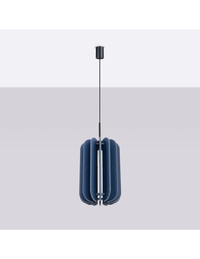 Sollux Lampa wisząca MULA 27 granatowa SL.1859