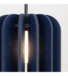Sollux Lampa wisząca MULA 27 granatowa SL.1859
