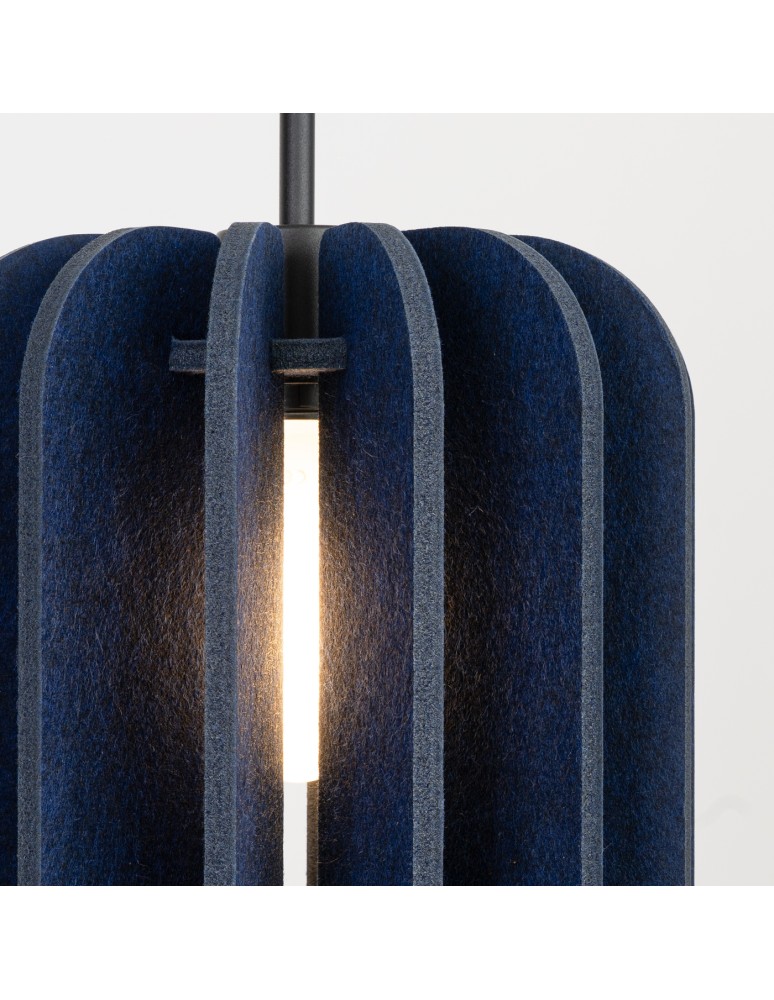 Sollux Lampa wisząca MULA 27 granatowa SL.1859
