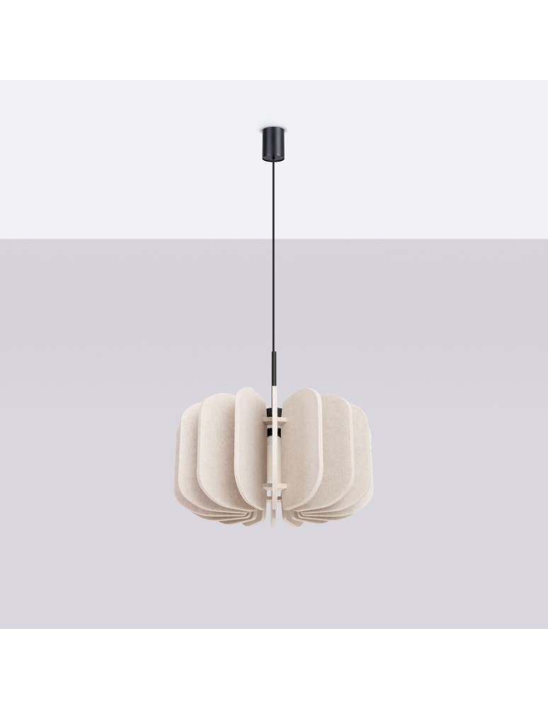 Sollux Lampa wisząca MULA 45 beżowa SL.1860