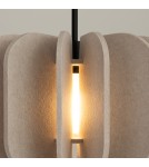Sollux Lampa wisząca MULA 45 beżowa SL.1860