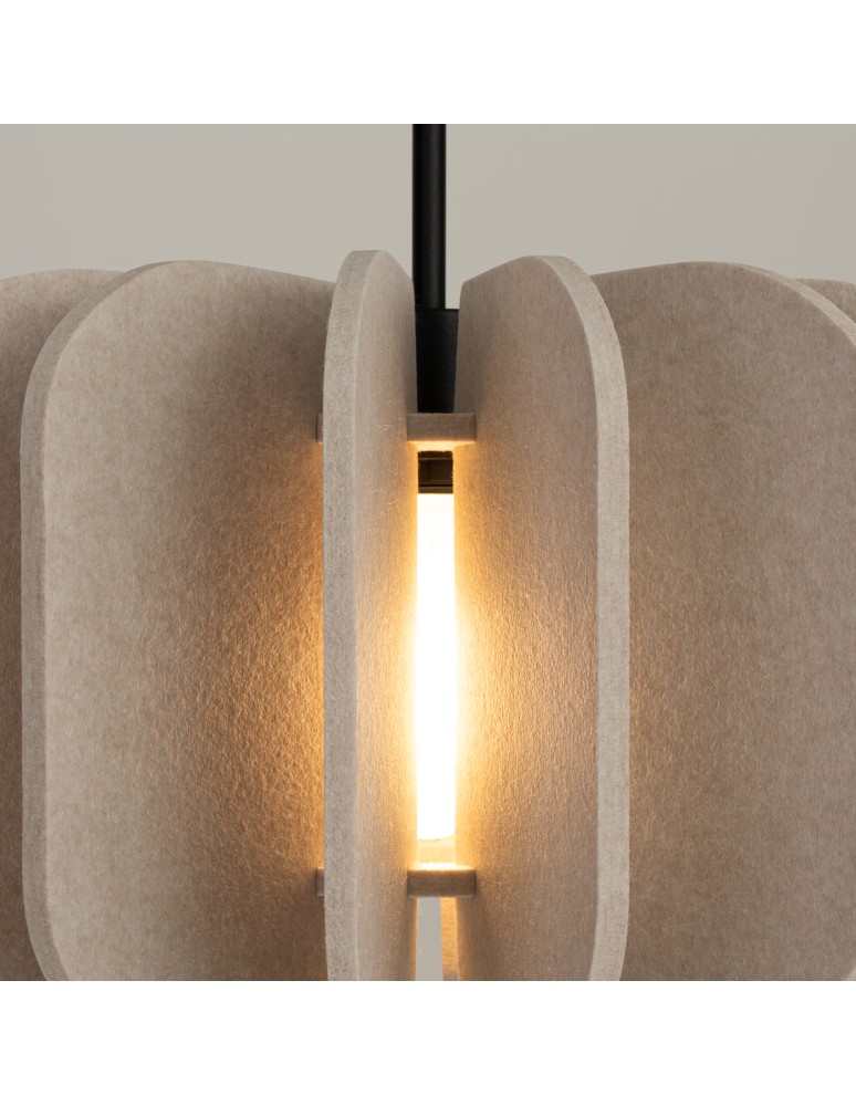 Sollux Lampa wisząca MULA 45 beżowa SL.1860