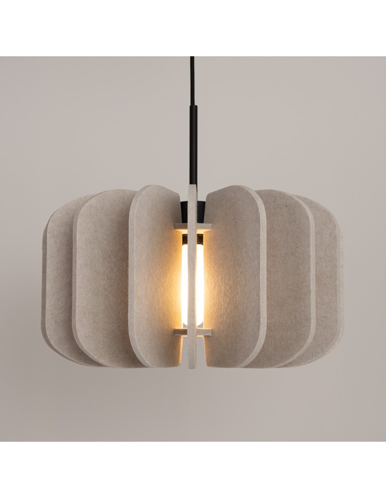 Sollux Lampa wisząca MULA 45 beżowa SL.1860