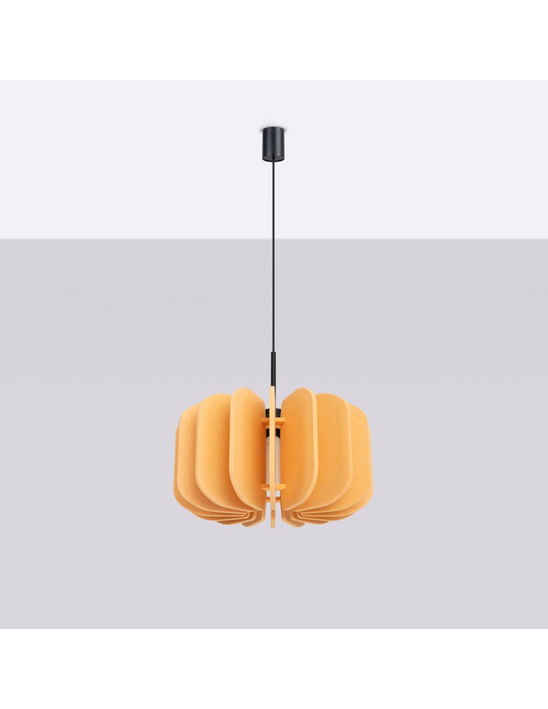Sollux Lampa wisząca MULA 45 żółta SL.1861