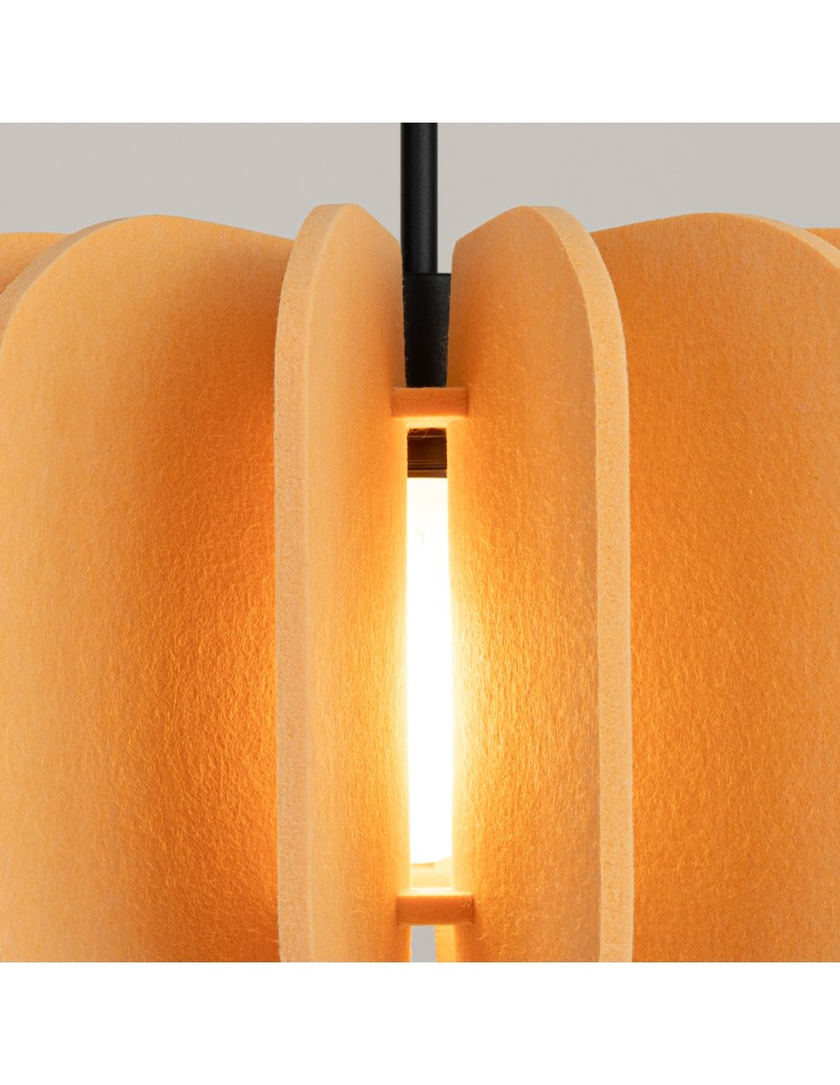 Sollux Lampa wisząca MULA 45 żółta SL.1861