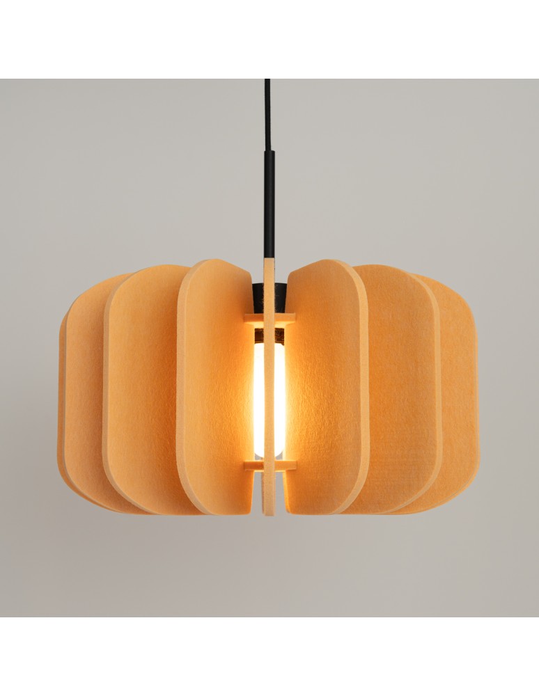 Sollux Lampa wisząca MULA 45 żółta SL.1861