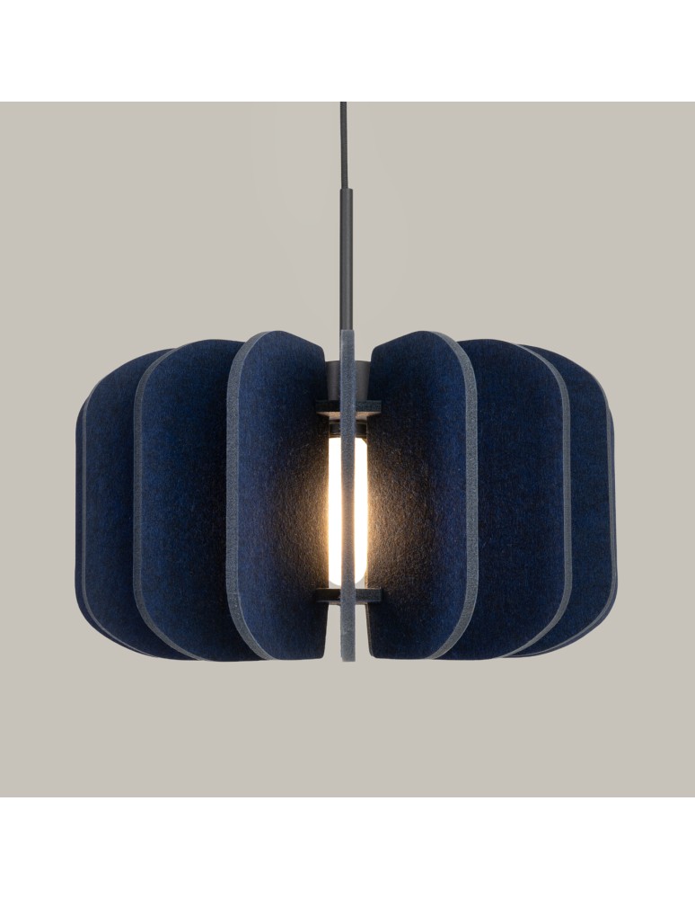 Sollux Lampa wisząca MULA 45 granatowa SL.1862