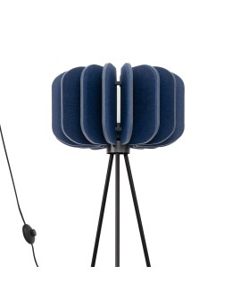 Sollux Lampa podłogowa MULA 45 granatowa SL.1865