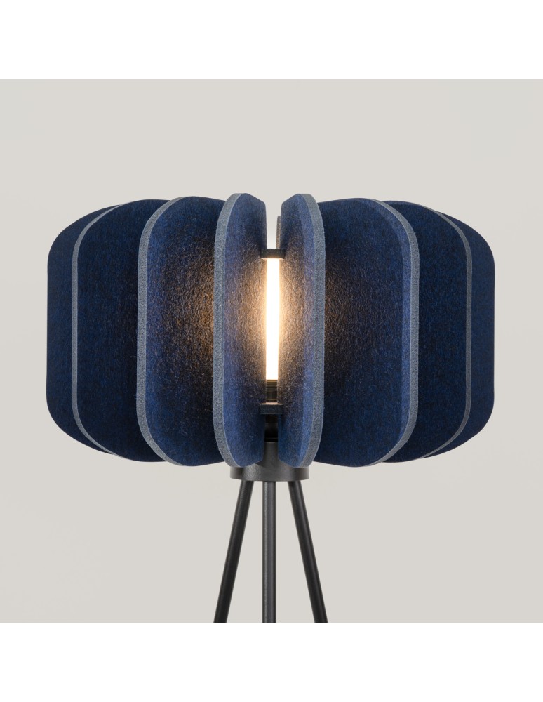 Sollux Lampa podłogowa MULA 45 granatowa SL.1865