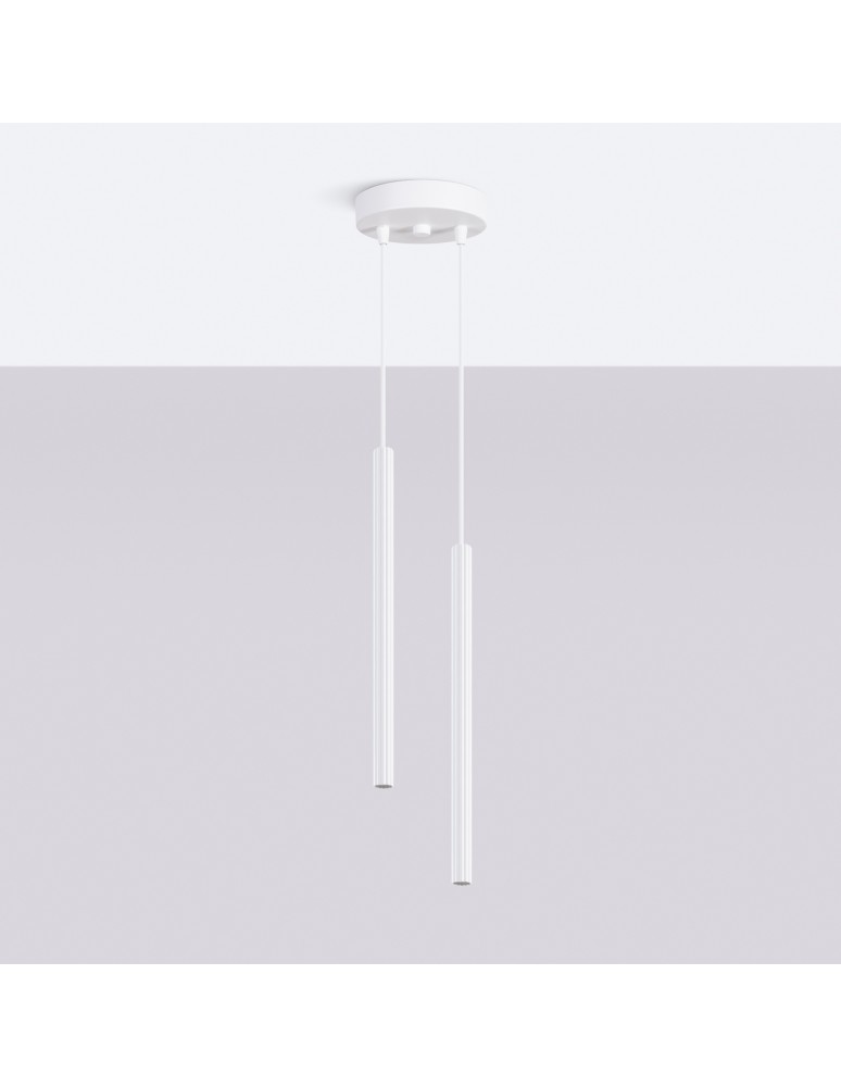 Sollux Lampa wisząca ARCHE 2P biała SL.1866 Sollux Lampa wisząca ARCHE 2P biała SL.1866