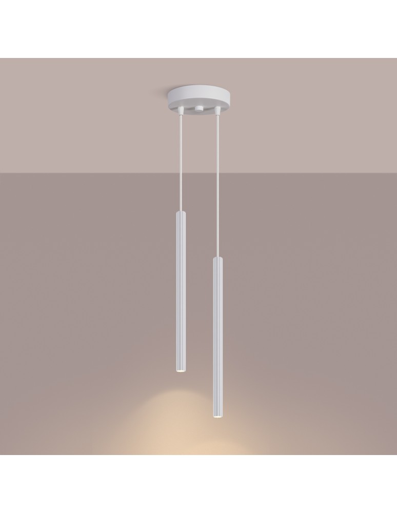 Sollux Lampa wisząca ARCHE 2P biała SL.1866 Sollux Lampa wisząca ARCHE 2P biała SL.1866
