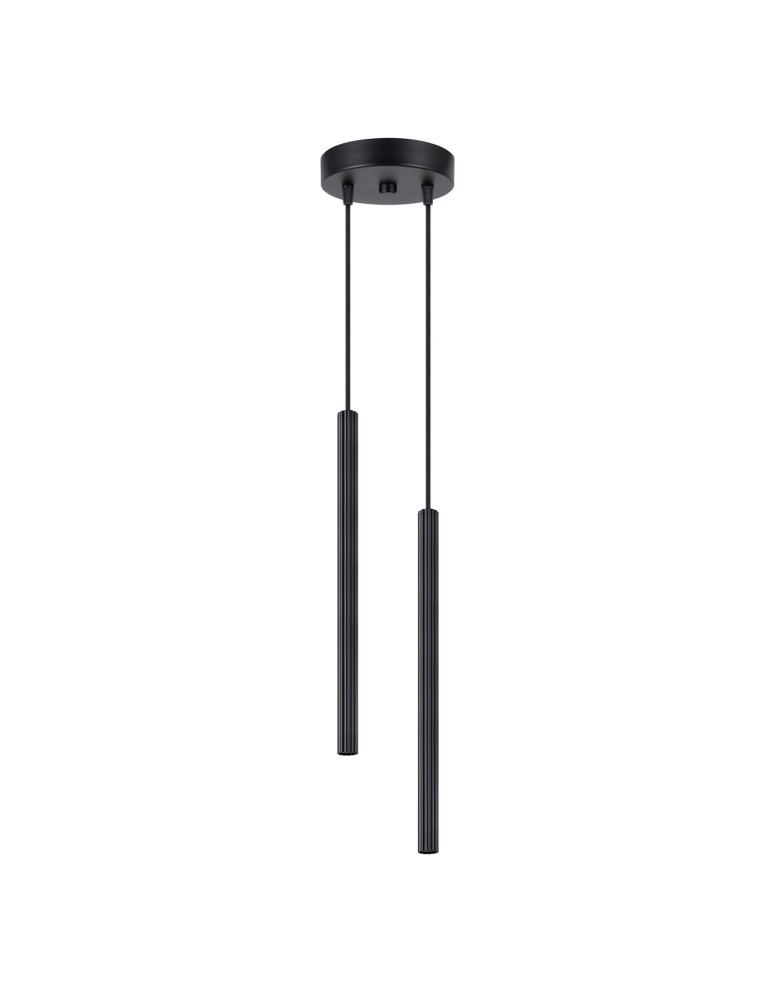 Sollux Lampa wisząca ARCHE 2P czarna SL.1867