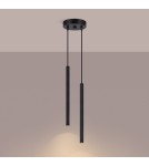Sollux Lampa wisząca ARCHE 2P czarna SL.1867