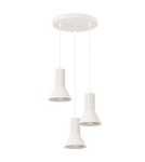 Sollux Lampa wisząca ESTRIA 3P beżowa SL.1871