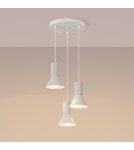 Sollux Lampa wisząca ESTRIA 3P beżowa SL.1871