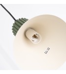 Sollux Lampa wisząca ESTRIA 1 beżowa/zielona oliwka SL.1872