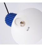 Sollux Lampa wisząca ESTRIA 1 biała/ultramaryna SL.1874