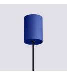 Sollux Lampa wisząca ESTRIA 1 biała/ultramaryna SL.1874