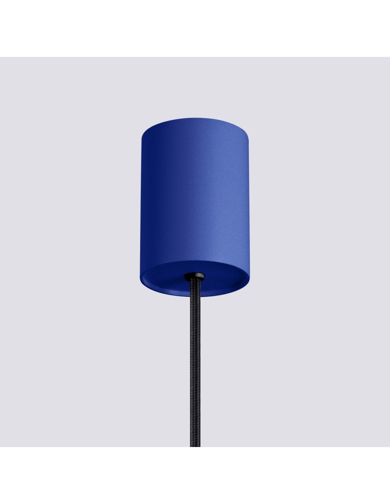 Sollux Lampa wisząca ESTRIA 1 biała/ultramaryna SL.1874