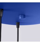 Sollux Lampa wisząca ESTRIA 3P biała/ultramaryna SL.1875
