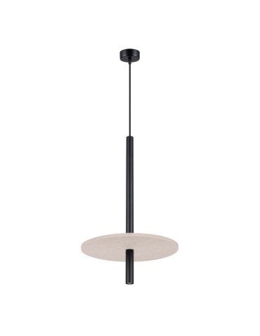 Sollux Lampa wisząca FELTRO 1 czarna/beżowa SL.1879 - product 2