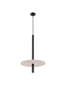 Sollux Lampa wisząca FELTRO 1 czarna/beżowa SL.1879 - produkt 2