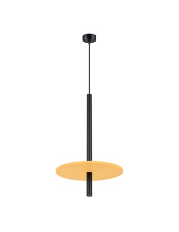 Sollux Lampa wisząca FELTRO 1 czarna/żółta SL.1880 - product 2