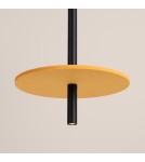 Sollux Lampa wisząca FELTRO 1 czarna/żółta SL.1880