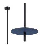 Sollux Lampa wisząca FELTRO 1 czarna/granatowa SL.1881