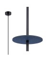 Zobacz Sollux Lampa wisząca FELTRO 1 czarna/granatowa SL.1881